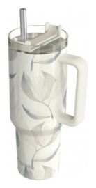 Nerezový termohrnek s brčkem Stream Cotton 1200ml - Termosky Nerezový termohrnek s brčkem Stream Cotton 1200ml