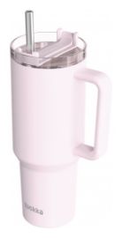 Nerezový termohrnek s brčkem Stream Light Pink 1200ml - Termosky Nerezový termohrnek s brčkem Stream Light Pink 1200ml