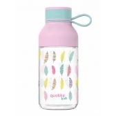 Plastová láhev Ice Kids s poutkem Feathers 430 ml