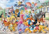 Puzzle Průvod postaviček Disney