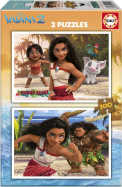 Puzzle Vaiana 2, 2x100 dílků