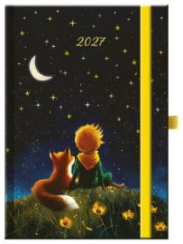 Denní diář 2027 - MALÝ PRINC s gumičkou (A5)