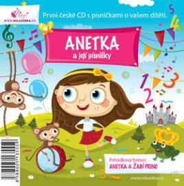 CD Anetka a její písničky - Světové dětské písničky na CD Anetka a její písničky - CD