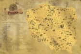 Stírací mapa Polsko, zlatá Deluxe XL e1