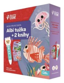 Kouzelné čtení: Moje první sada - Albi tužka 1.5 + 2 knihy - Knihy Kouzelné čtení s ALBI tužkou Kouzelné Čtení Albi tužka 1.5 Moje první sada + 2 miniknihy