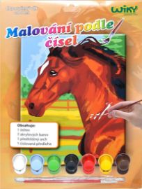 Malování podle čísel - Klokan - Vybarvování podle čísel pro děti Malování podle čísel - Klokan