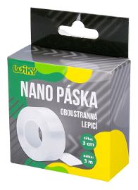 Lepící páska W011635 nano 3m x 3cm