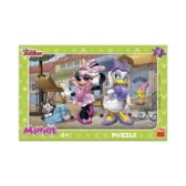 Puzzle Minnie na Montmartru 15 dílků deskové - Walt Disney - Dětské puzzle MINNIE NA MONTMARTRU 15 deskové Puzzle