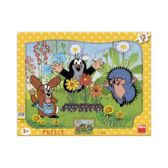 KRTEK + ZAHRADNÍK 12 deskové tvary Puzzle