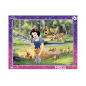 SNĚHURKA A ZVÍŘÁTKA 40 deskové Puzzle