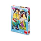 PRINCEZNY A KAMARÁDI 4x54 Puzzle NOVÉ