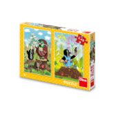 KRTEK NA MÝTINĚ 2x48 Puzzle NOVÉ