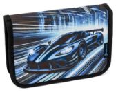 Školní dvouchlopňový penál – auto
