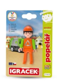 Igráček MultiGO Popelář - figurka - Figurky a hrací sety Igráček MultiGO Popelář - figurka