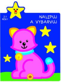 Nalepuj a vybarvuj - Kočička