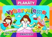 Princezny - Vybarvujeme XL plakáty - kolektiv autorů - Omalovánky princezny Princezny - Vybarvujeme XL plakáty