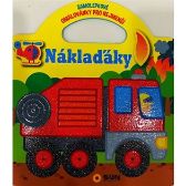Náklaďáky - Samolepkové omalovánky - Omalovánky auta Náklaďáky - Samolepkové omalovánky