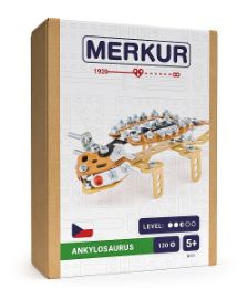 Merkur - DINO - Ankylosaurus, 130 dílků - Stavebnice Merkur Merkur - DINO - Ankylosaurus