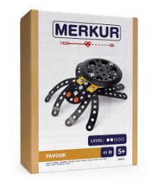 Merkur - Broučci – Pavouk, 41 dílků - Stavebnice Merkur Mini 57 - pavouk