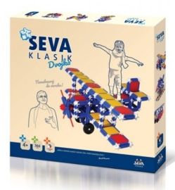 Stavebnice SEVA - Klasik Dvojka 366 ks v krabici