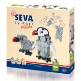 Stavebnice SEVA - Zvířata Ptáčata 347 dílků