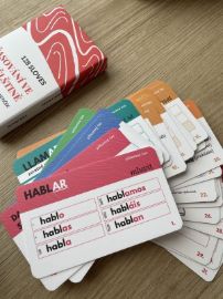 Kartičky na časování ve španělštině v přítomném čase - Kristina Uhlířová - Španělská gramatika Kartičky na časování ve španělštině v přítomném čase