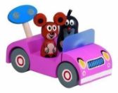 Auto Krtek na výletě dřevěné