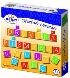 Dřevěná ABECEDA výuková
