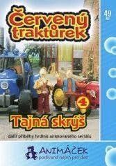 Červený traktůrek 04 - DVD pošeta - Pohádky a rodinné filmy Červený traktůrek 04 - DVD pošeta