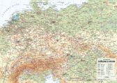 Střední Evropa - nástěnná obecně zeměpisná mapa 1 : 1 715 000 - Stírací a nástěnné mapy Střední Evropa - nástěnná obecně zeměpisná mapa 1 : 1 715 000