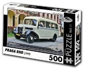 Retro auta Puzzle BUS 11 PRAGA RND (1968) / 500 dílků