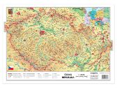 ČR fyzická/kraje - mapa A3