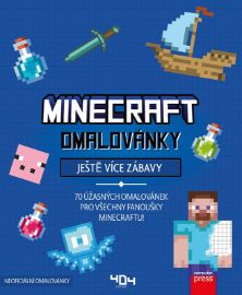 Omalovánky Minecraft – Ještě více zábavy - kolektiv autorů - Omalovánky Minecraft Omalovánky Minecraft – Ještě více zábavy