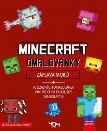 Omalovánky Minecraft – Záplava mobů - kolektiv autorů - Omalovánky Minecraft Omalovánky Minecraft – Záplava mobů