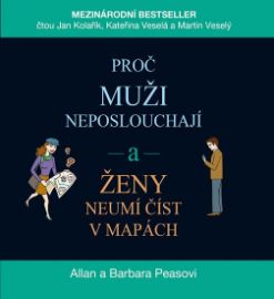 Proč muži neposlouchají a ženy neumí číst v mapách - audioknihovna