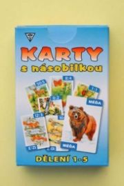 Karty s&nbsp;násobilkou - Násobení 1-5