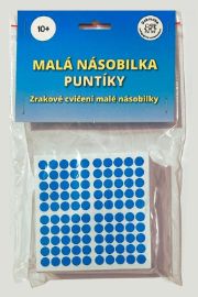 Malá násobilka Puntíky - Zrakové cvičení malé násobilky - Dobruška Hanousková - Výukové přehledy, tabulky, taháky pro ZŠ Malá násobilka Puntíky - Zrakové cvičení malé násobilky