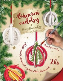 3D omalovánka A5 - SET zvonek + stromek 