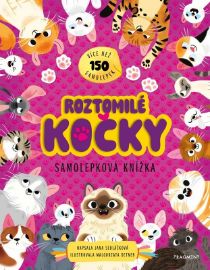 Samolepková knížka – Roztomilé kočky