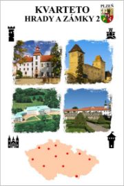 Kvareteto - dřevěvá krabička 9,8x5cm - Hrady a zámky 2