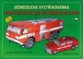 Hasičské auto CAS 30/9000/540-S3VH - Jednoduchá vystřihovánka