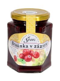 Pečený čaj Brusinka v zázvoruVELKÝ 275ml