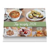 Top recepty 2026 - stolní kalendář - Stolní kalendáře Top recepty 2026 - stolní kalendář