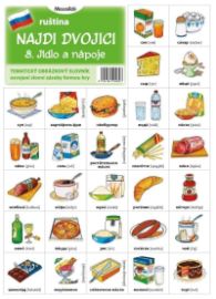 Najdi dvojici - Ruština - 8. Jídlo a nápoje - Ruská gramatika a slovní zásoba Najdi dvojici - Ruština - 8. Jídlo a nápoje
