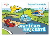 Autíčko na cestě – dopravní omalovánky A5 - Filip Škoda - Omalovánky auta Dopravní omalovánky / Autíčko na cestě