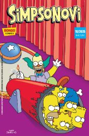 Simpsonovi 10/2025 - kolektiv autorů - Dětský komiks Simpsonovi Simpsonovi 10/2025