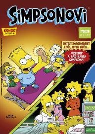 Simpsonovi 7/2026 - neuveden - Dětský komiks Simpsonovi Simpsonovi 7/2026