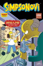 Simpsonovi 8/2026 - neuveden - Dětský komiks Simpsonovi Simpsonovi 8/2026