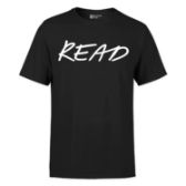 Tričko READ, černé, L