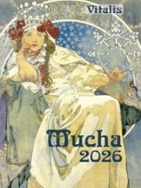 Minikalendář 2026 Mucha - Roční kalendáře Minikalendář 2026 Mucha